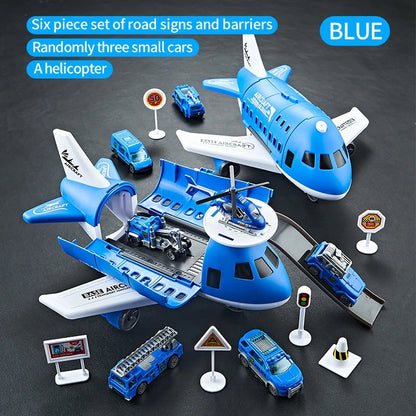 Transform Aircraft Toy, Boosts Logic & Imagination, Fun Playtime, Social Interaction, Safe for Aged 3+