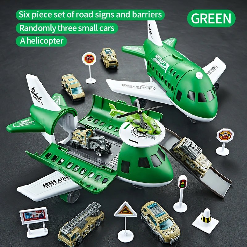 Transform Aircraft Toy, Boosts Logic & Imagination, Fun Playtime, Social Interaction, Safe for Aged 3+