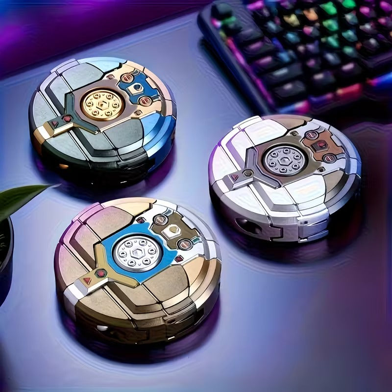 Transformable Fidget Spinner Toys With Robot-to-Spinner, Smooth Spin, Easy Switch, Interactive Play