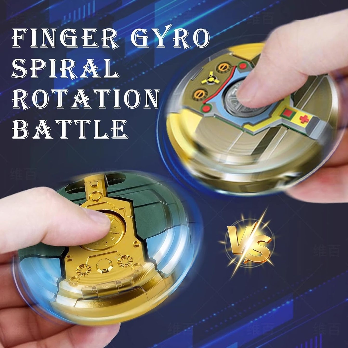 Transformable Fidget Spinner Toys With Robot-to-Spinner, Smooth Spin, Easy Switch, Interactive Play