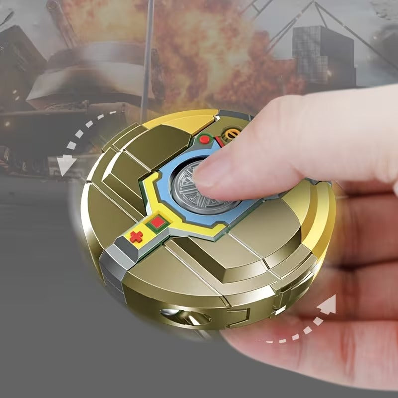 Transformable Fidget Spinner Toys With Robot-to-Spinner, Smooth Spin, Easy Switch, Interactive Play