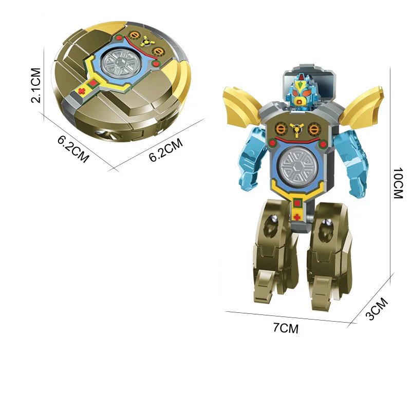Transformable Fidget Spinner Toys With Robot-to-Spinner, Smooth Spin, Easy Switch, Interactive Play