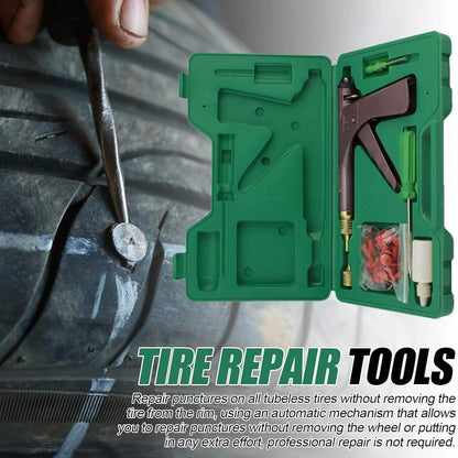 Tubeless Tire Repair Kit for Motorcycle and Electric Bikes – Durable Puncture Plug Set for Emergency Tire Repair