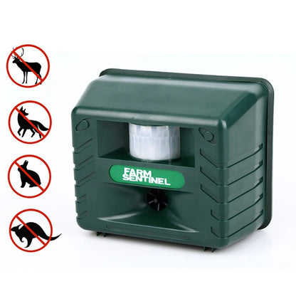 Ultrasonic Outdoor Pest Control with PIR Motion Sensor