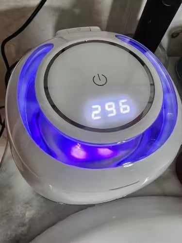 Ultrasonic Portable Denture Cleaner Machine with UV Sterilization, Dual Cleaning Modes, One-Touch Control Panel