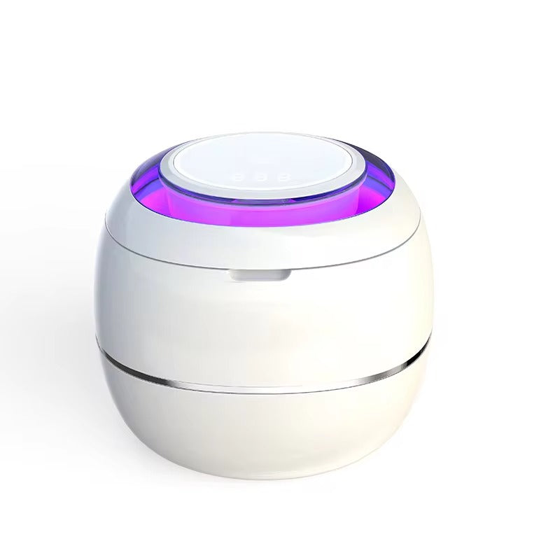 Ultrasonic Portable Denture Cleaner Machine with UV Sterilization, Dual Cleaning Modes, One-Touch Control Panel