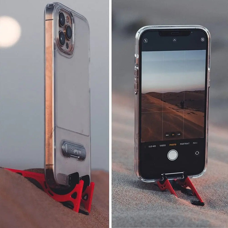 Ultra-Thin Portable Card Phone Holder for Wallet & Desk
