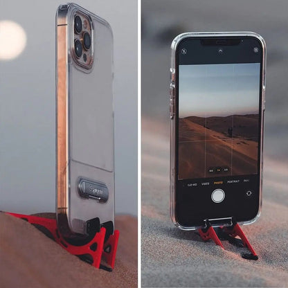 Ultra-Thin Portable Card Phone Holder for Wallet & Desk