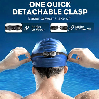 Uni-Sex No Leak Swim Glasses with UV Protection, Anti-Fog Coating, Waterproof Seal