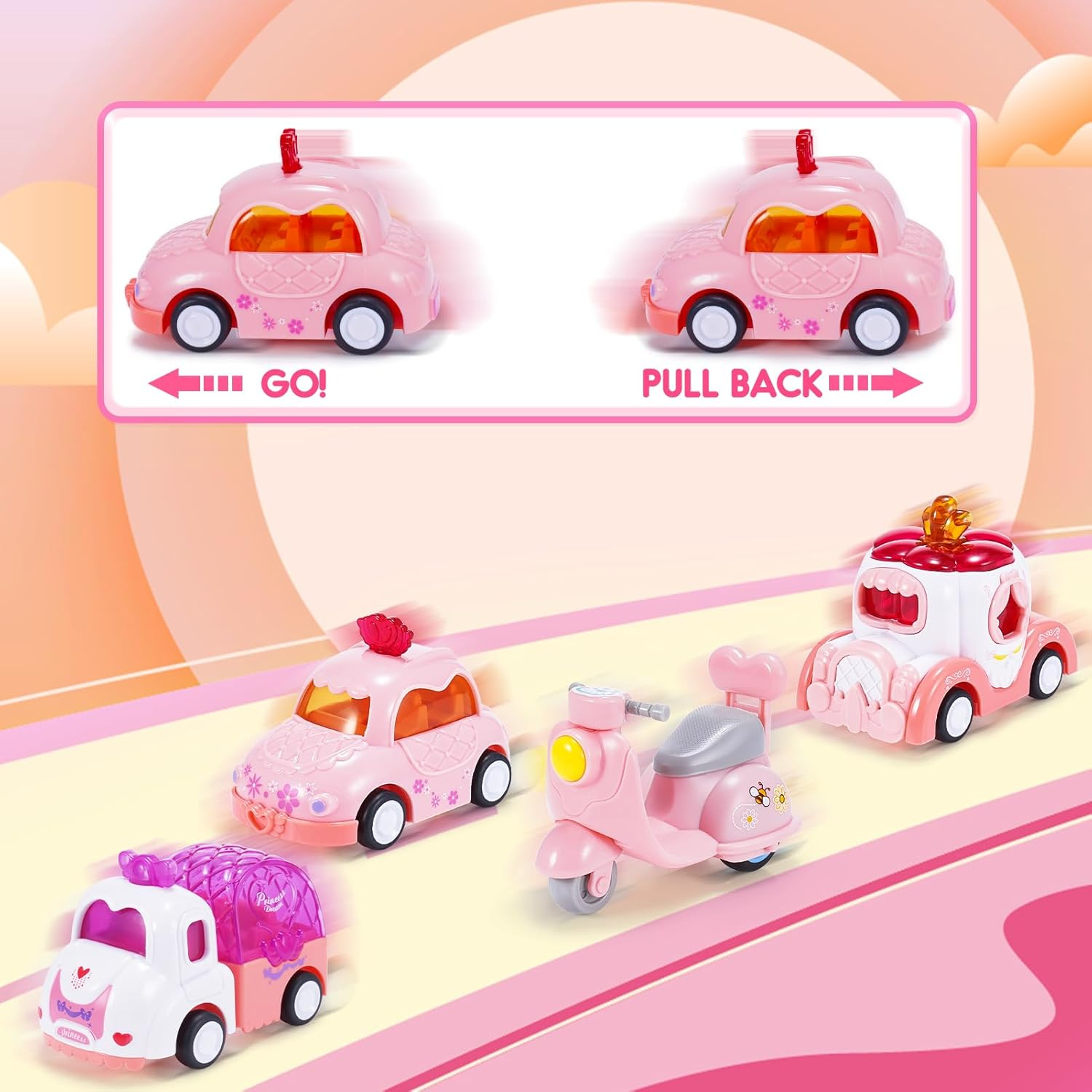 Unicorn Carrier Truck – Magical Toy Vehicle with Unicorn Figures, Safe for Ages 1+