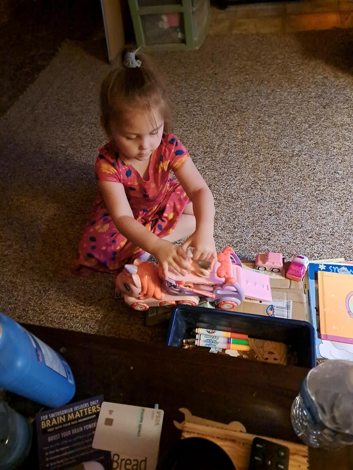 Unicorn Carrier Truck – Magical Toy Vehicle with Unicorn Figures, Safe for Ages 1+