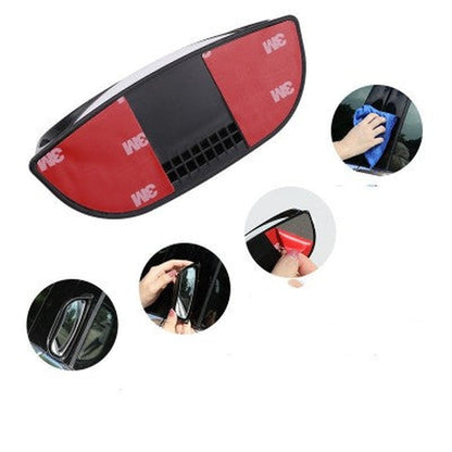 Universal Car Rearview Mirror – Wide-Angle Blind Spot Mirror