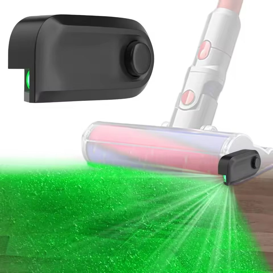 Universal Dust Detection Light with Green Laser Dust Detection, Rechargeable Battery, Waterproof Design