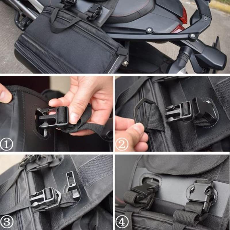 Universal Frameless Motorcycle Saddle Bag - Motorcycle Waterproof Rear Back Bag