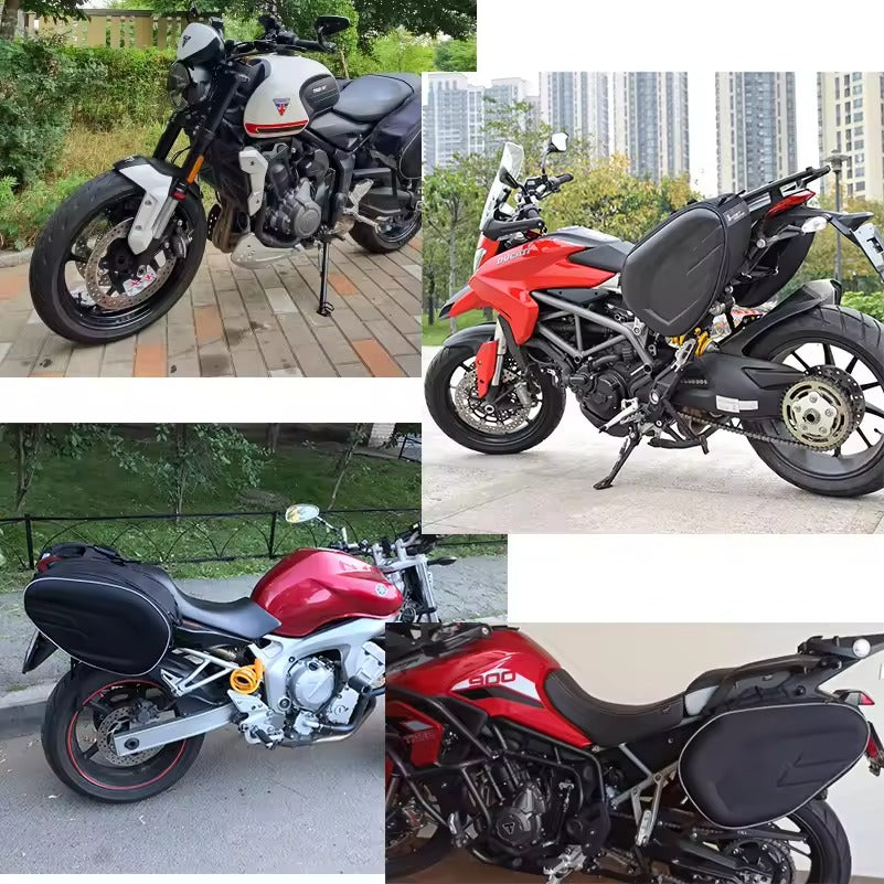Universal Frameless Motorcycle Saddle Bag - Motorcycle Waterproof Rear Back Bag