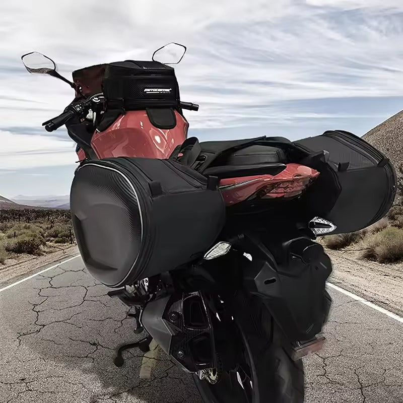 Universal Frameless Motorcycle Saddle Bag - Motorcycle Waterproof Rear Back Bag