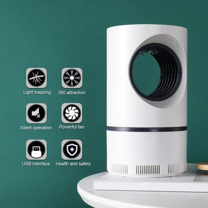 USB LED Mosquito Killer Lamp with 368nm Light Trap