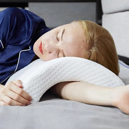 U-Shaped Memory Foam Orthopedic Pillow for Side Sleepers