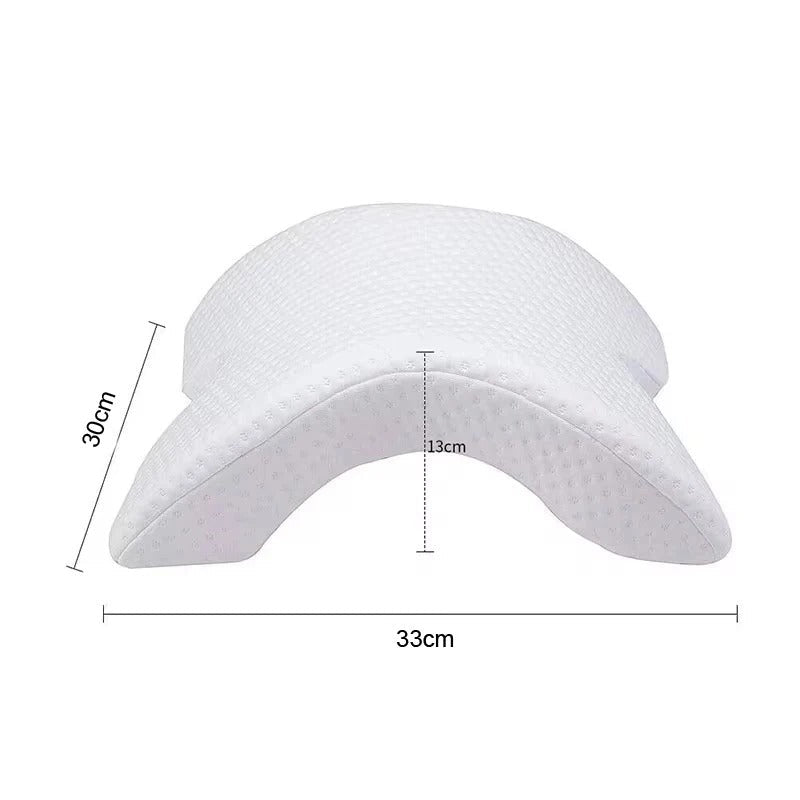 U-Shaped Memory Foam Orthopedic Pillow for Side Sleepers