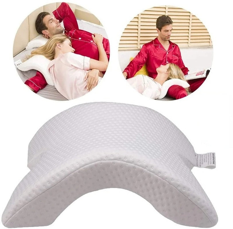 U-Shaped Memory Foam Orthopedic Pillow for Side Sleepers
