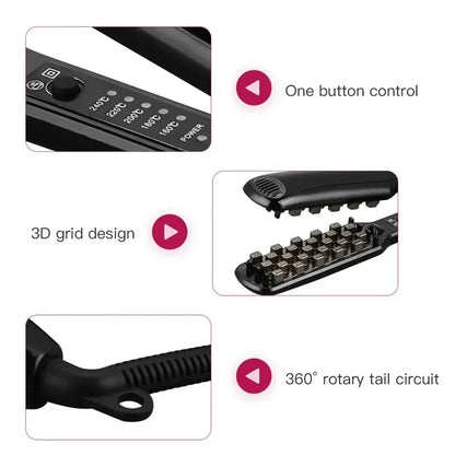 Volumizing Ceramic Hair Iron for Short or Thin Hair
