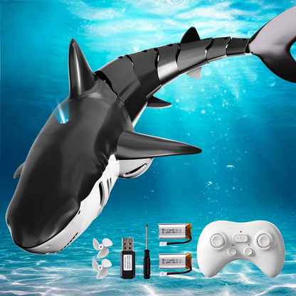 Water Spray Remote Control Shark Toy Electric Toy under the Water Gift for Kids