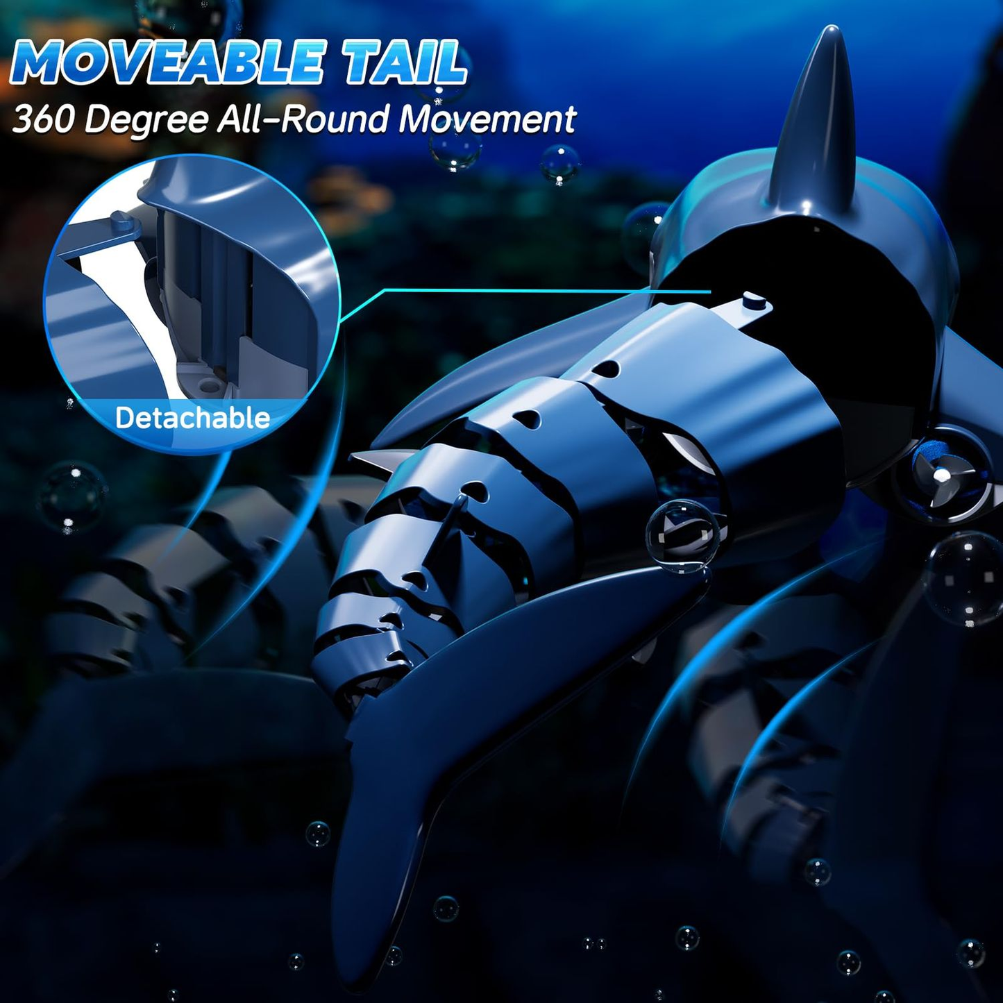 Water Spray Remote Control Shark Toy Electric Toy under the Water Gift for Kids