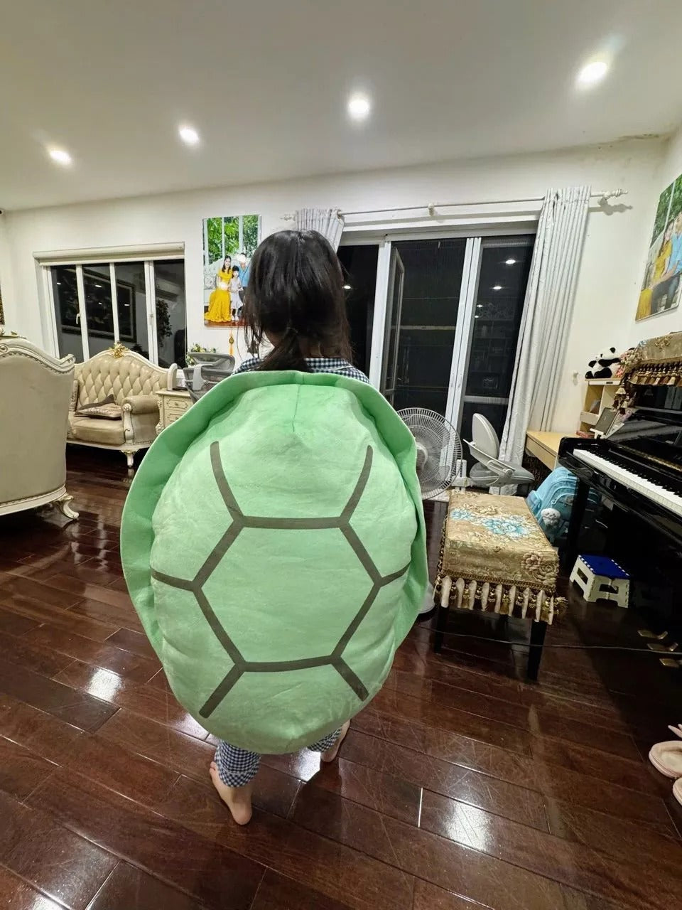 Wearable Turtle Shell stuffed Animal Large Toy Plush Pillow Includes Filler Sea Turtle Costume stuffed Animal Gift For Kids Adults
