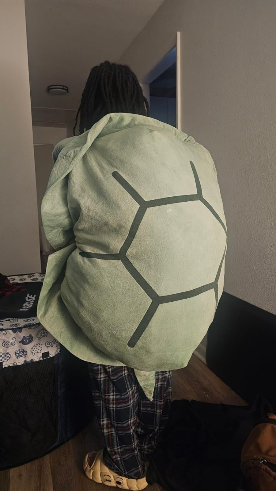 Wearable Turtle Shell stuffed Animal Large Toy Plush Pillow Includes Filler Sea Turtle Costume stuffed Animal Gift For Kids Adults