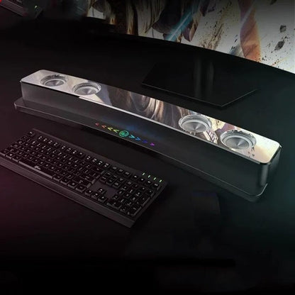 Wireless Gaming Soundbar Audio Bluetooth Speaker Multimedia