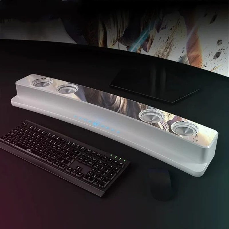 Wireless Gaming Soundbar Audio Bluetooth Speaker Multimedia
