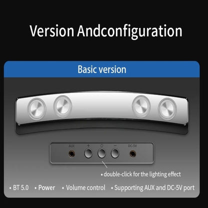 Wireless Gaming Soundbar Audio Bluetooth Speaker Multimedia