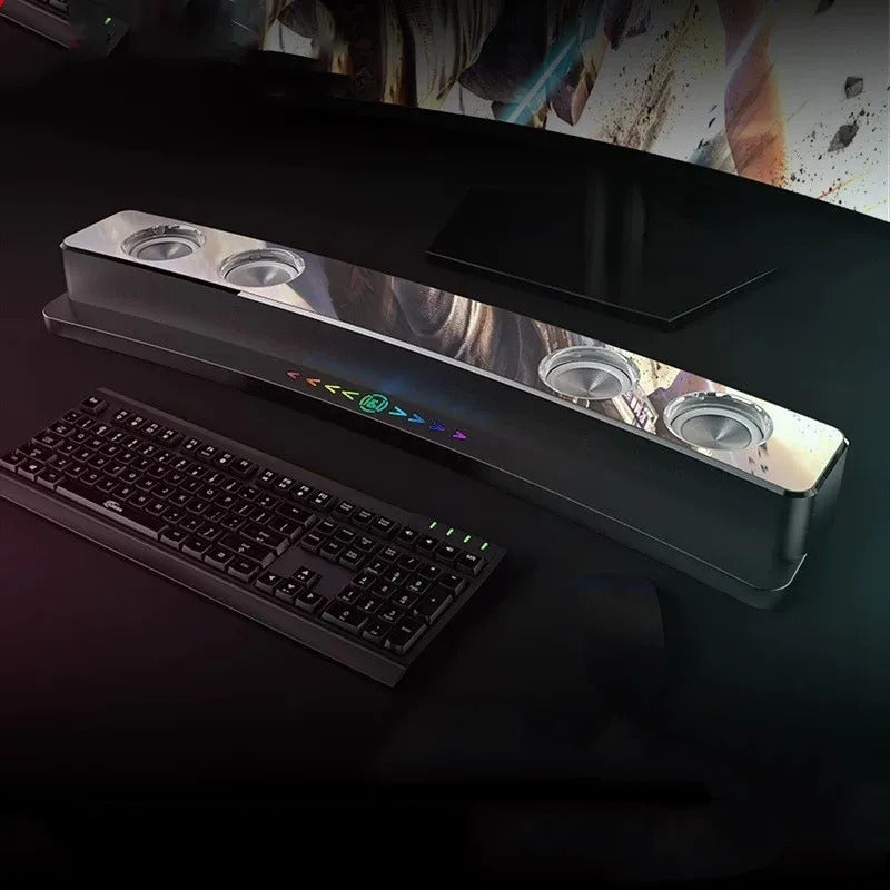 Wireless Gaming Soundbar Audio Bluetooth Speaker Multimedia