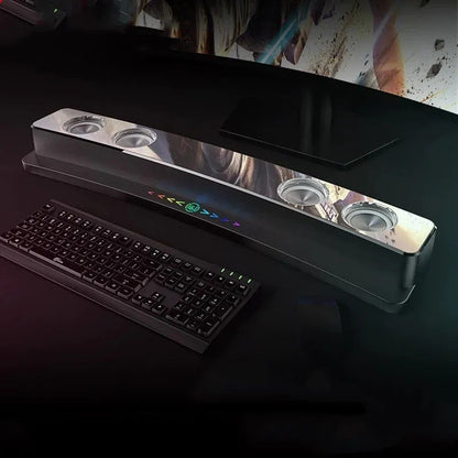 Wireless Gaming Soundbar Audio Bluetooth Speaker Multimedia