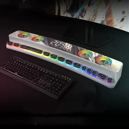 Wireless Gaming Soundbar Audio Bluetooth Speaker Multimedia