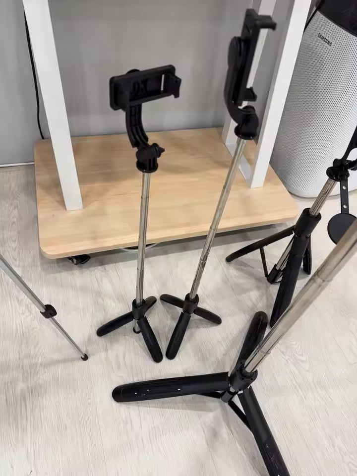 Wireless Bluetooth Selfie Stick with Extendable Stick, Tripod Stand, Rotatable Phone Hold