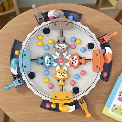 Wolf Eating Beans Console Family Interactive, Educational Board Game, Safe for Ages 3+