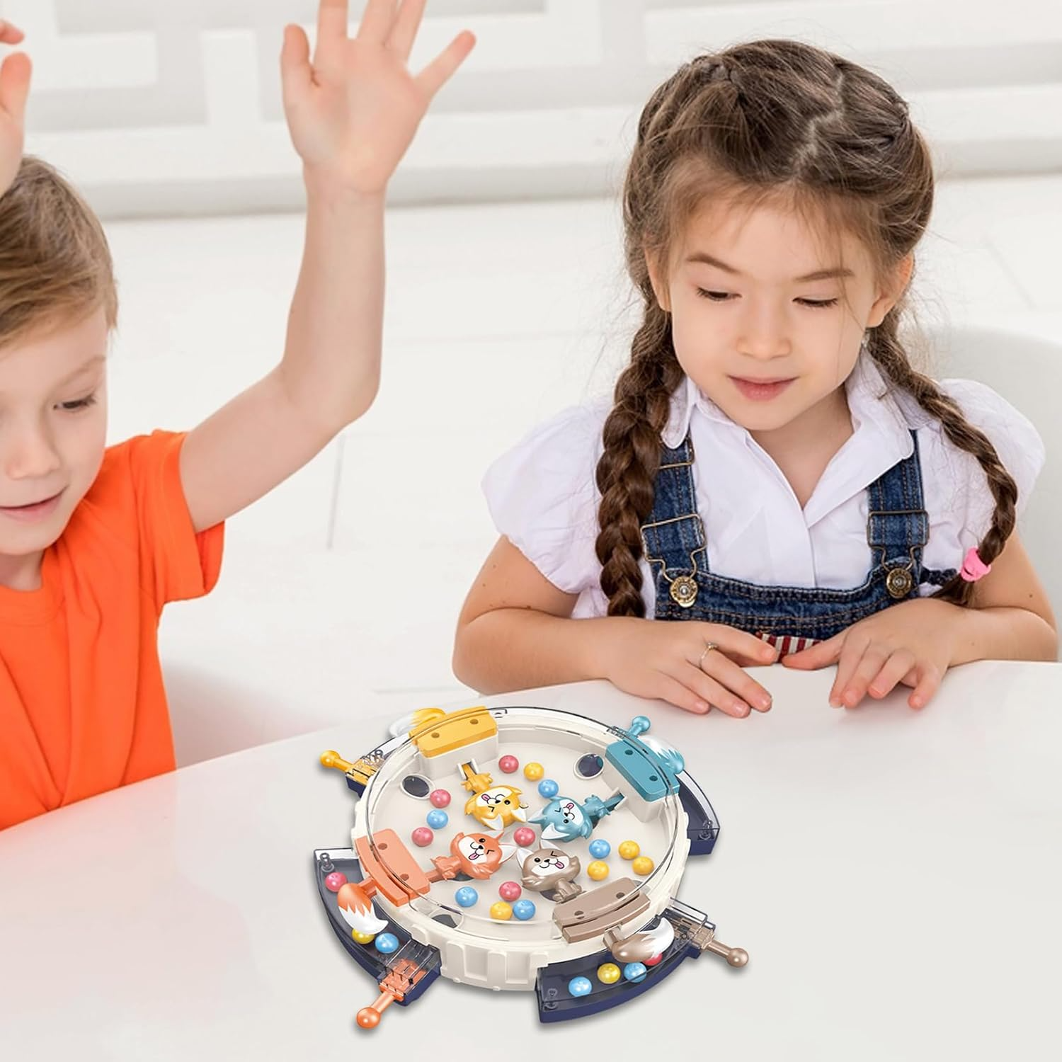 Wolf Eating Beans Console Family Interactive, Educational Board Game, Safe for Ages 3+