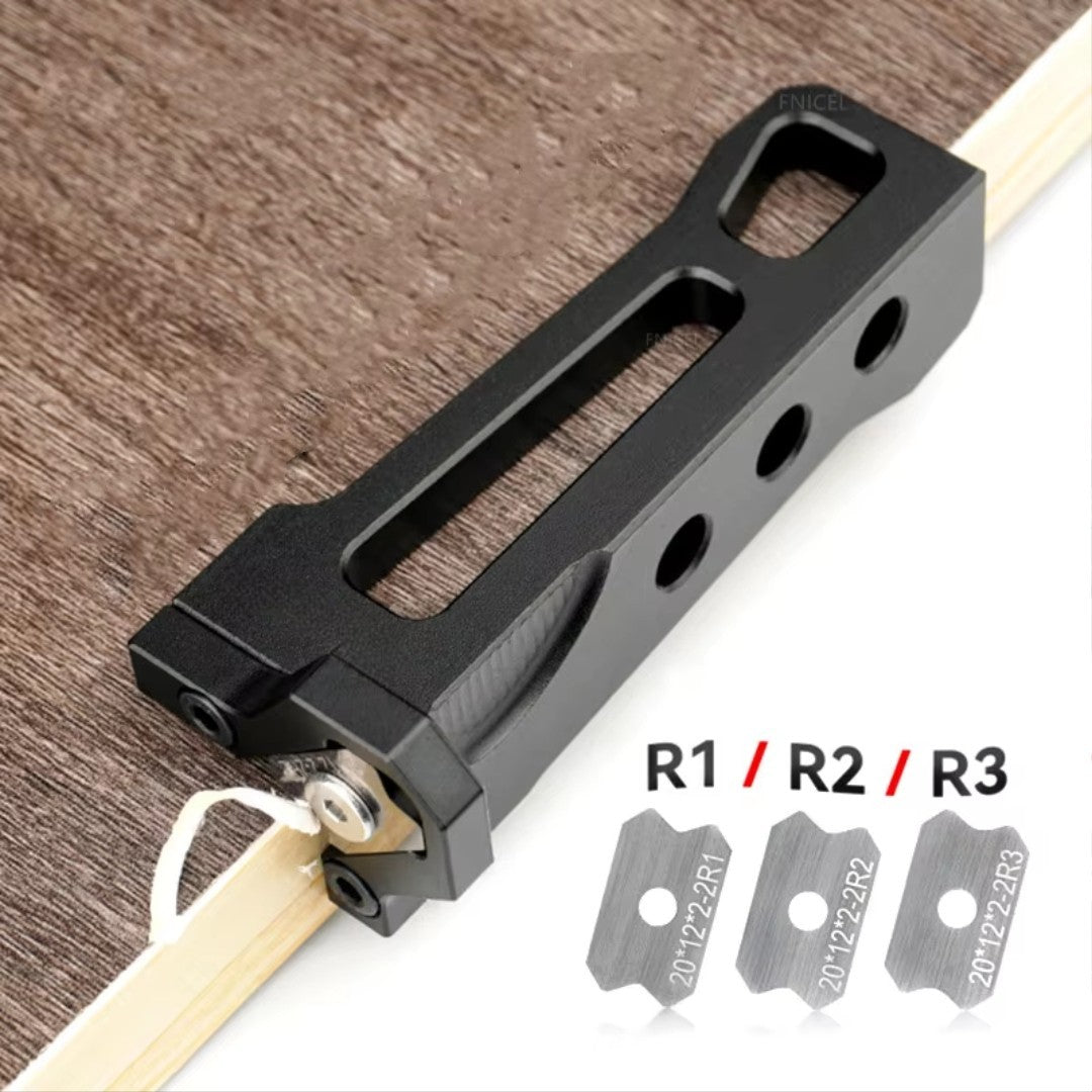 Woodworking Edge Banding Trimmer - Manual Planer Wood Chamfering Fillet Scraper Board Deburring Tool