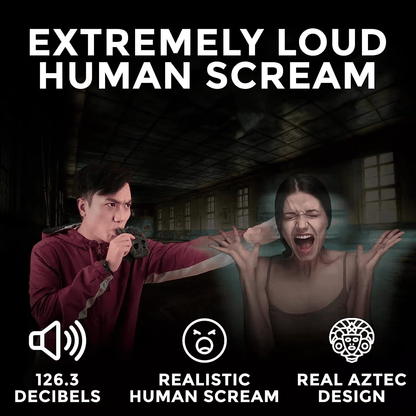GhostScream | Premium Aztec Loud Ghost Whistle