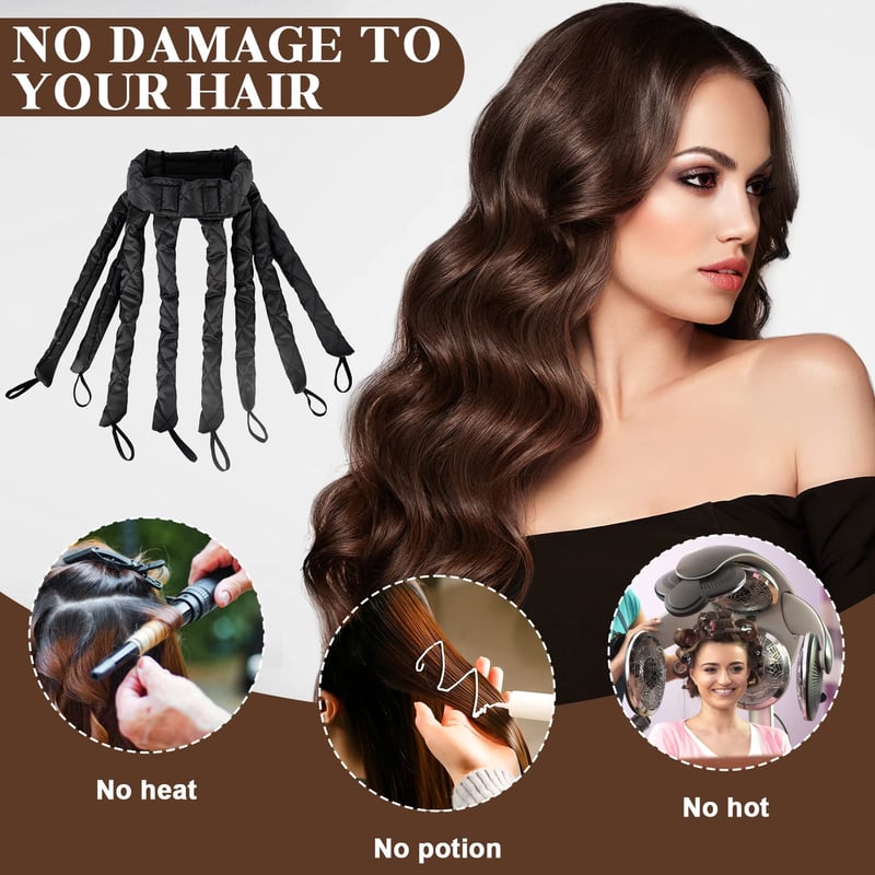Effortless Heatless Curls