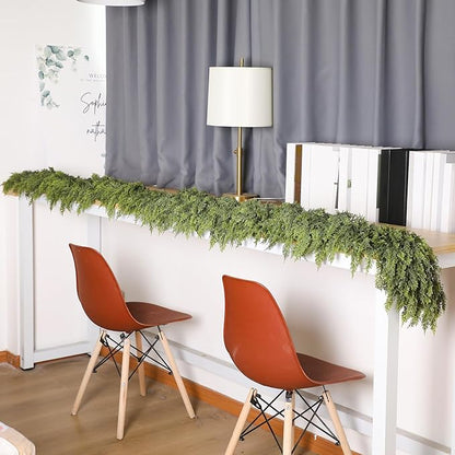 Cozy Christmas Cypress Garland