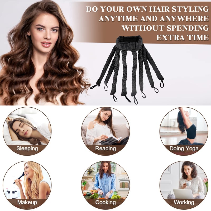Effortless Heatless Curls