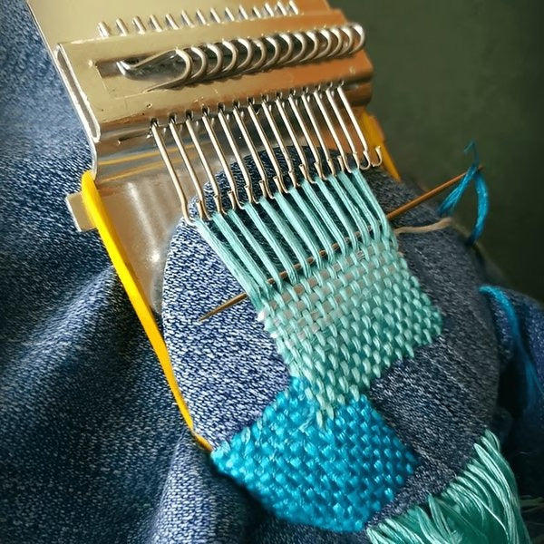 Weaving Tool Set for Fabric Repair