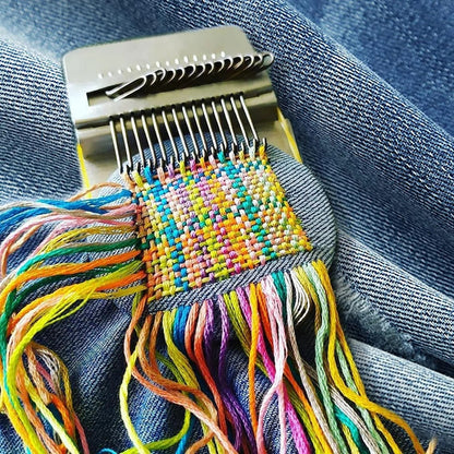 Weaving Tool Set for Fabric Repair