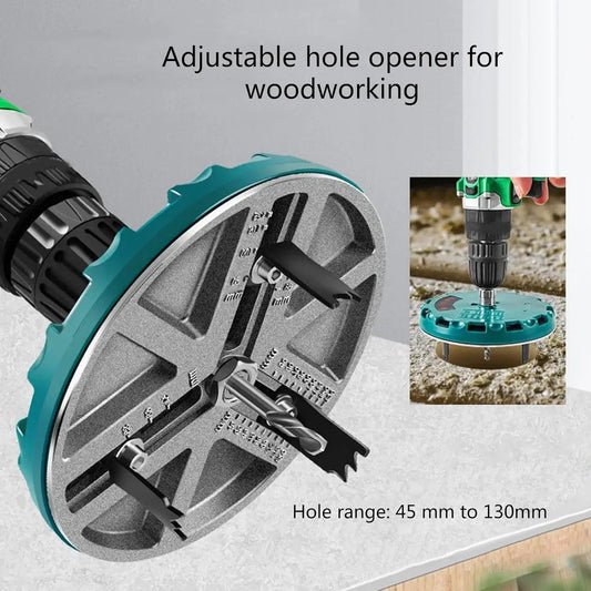 Adjustable Hole Saw Kit