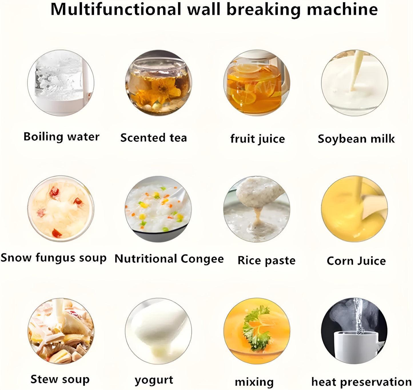 Nut Milk Maker Machine for Plant-Based Drinks