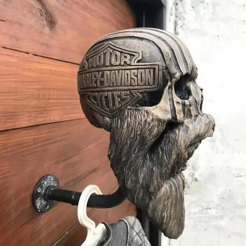 Skull Helmets Holder Wall Mount