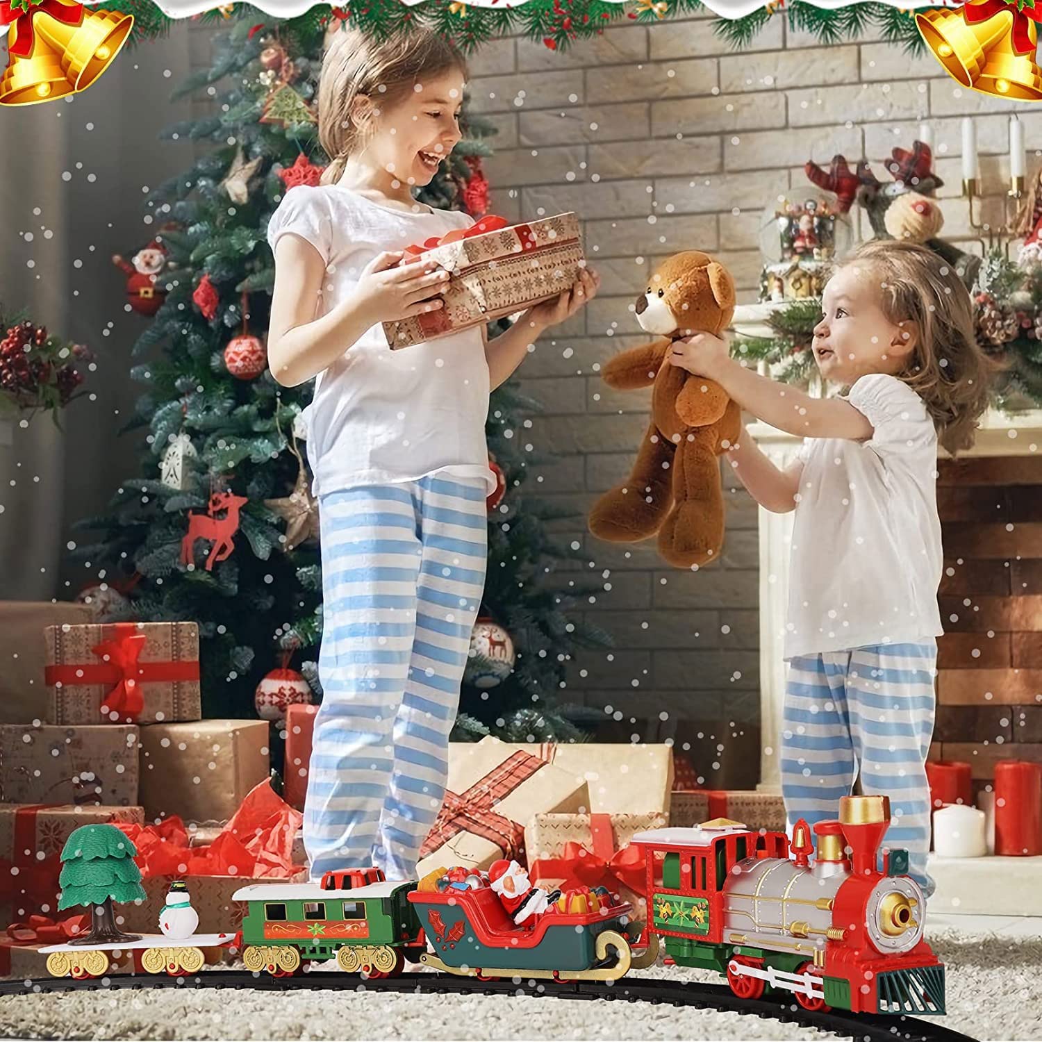 Holiday Express Train Set – Electric Railway Toy for Kids