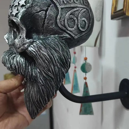 Skull Helmets Holder Wall Mount
